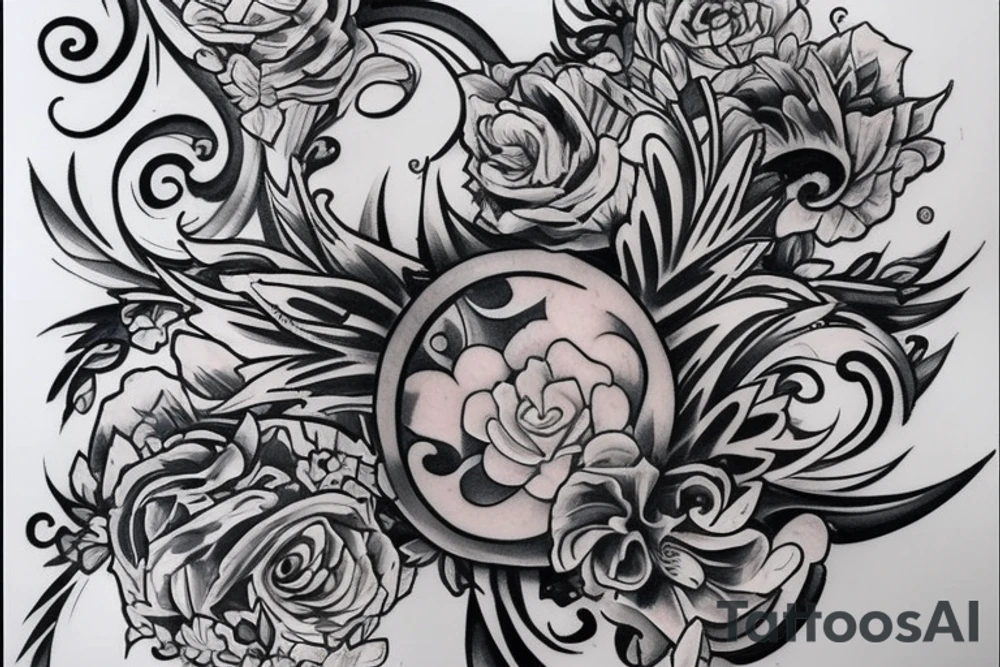 The tattoo will consist of two letters TT tattoo idea