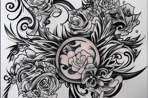 The tattoo will consist of two letters TT tattoo idea