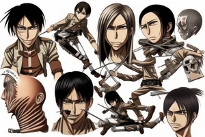 Attack on titan tattoo idea