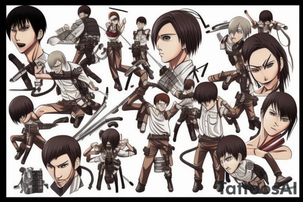 Attack on titan tattoo idea