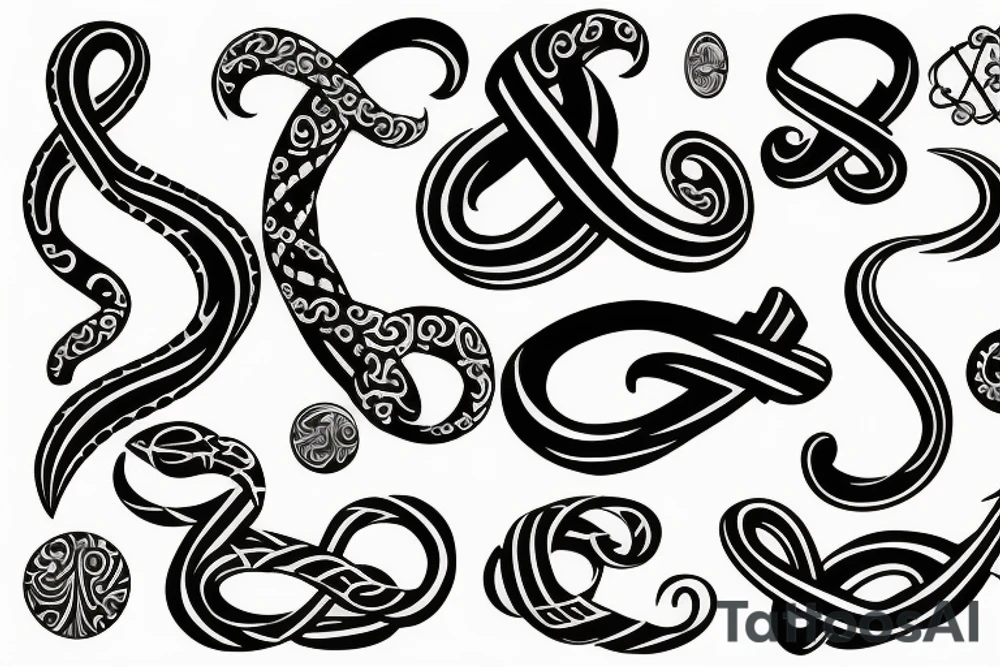 infinity symbol tattoo idea