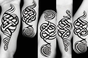infinity symbol tattoo idea