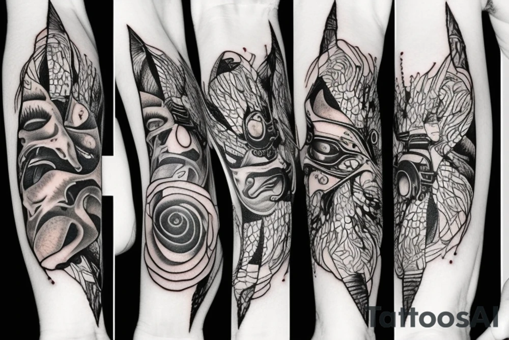 knife tattoo idea