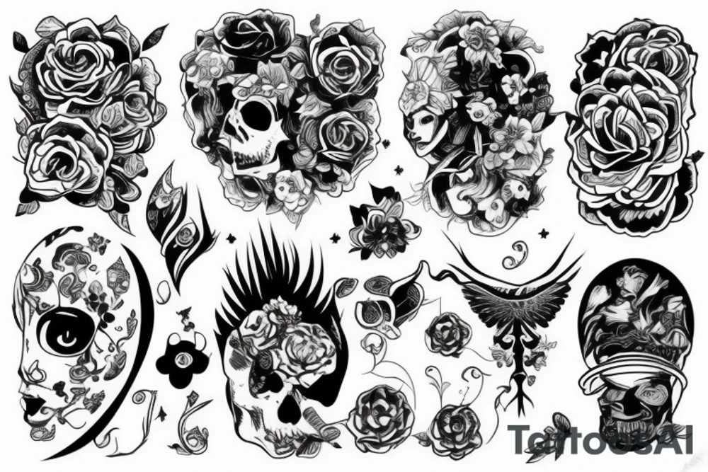гел с автоматона tattoo idea