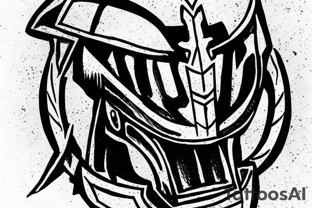 Spartan helmet for the finger tattoo idea