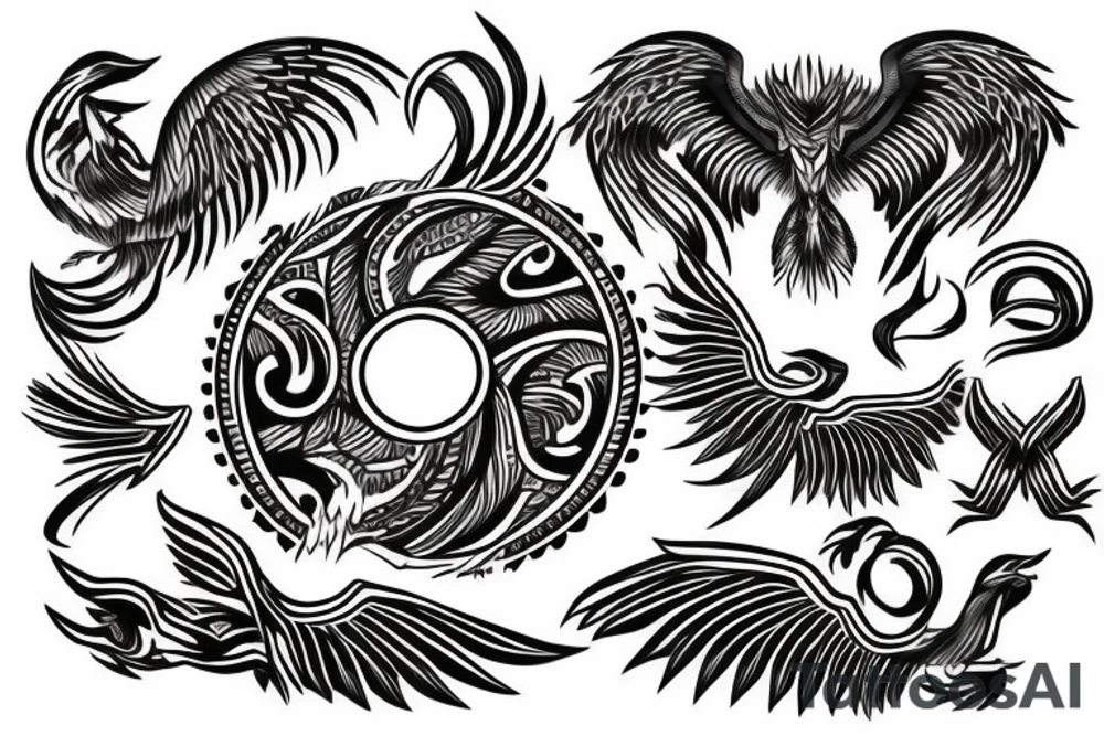 phoenix tattoo idea