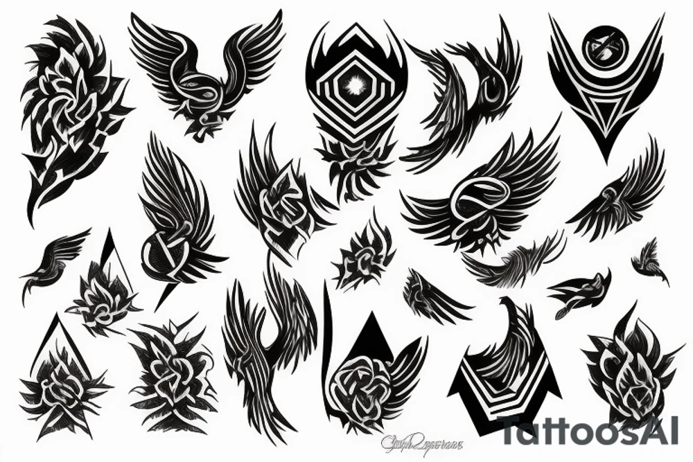 phoenix tattoo idea