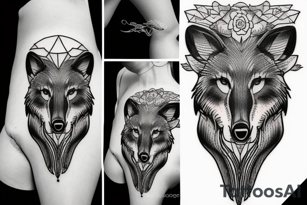 Wolf in sheep's clothing tattoo idea