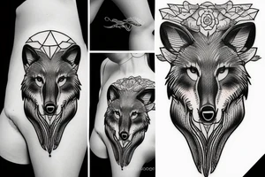 Wolf in sheep's clothing tattoo idea