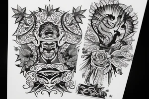 Night Cheboksary tattoo idea