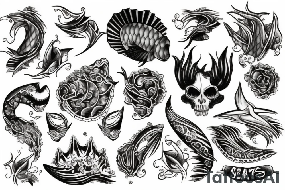 Haus
Sea tattoo idea