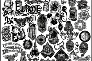 I've lived in Europe for 17 years and I'm leaving tattoo idea
