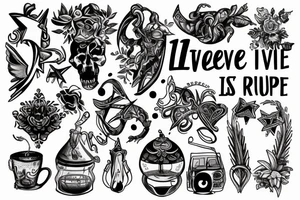 I've lived in Europe for 17 years and I'm leaving tattoo idea