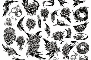 D and Cash tattoo idea