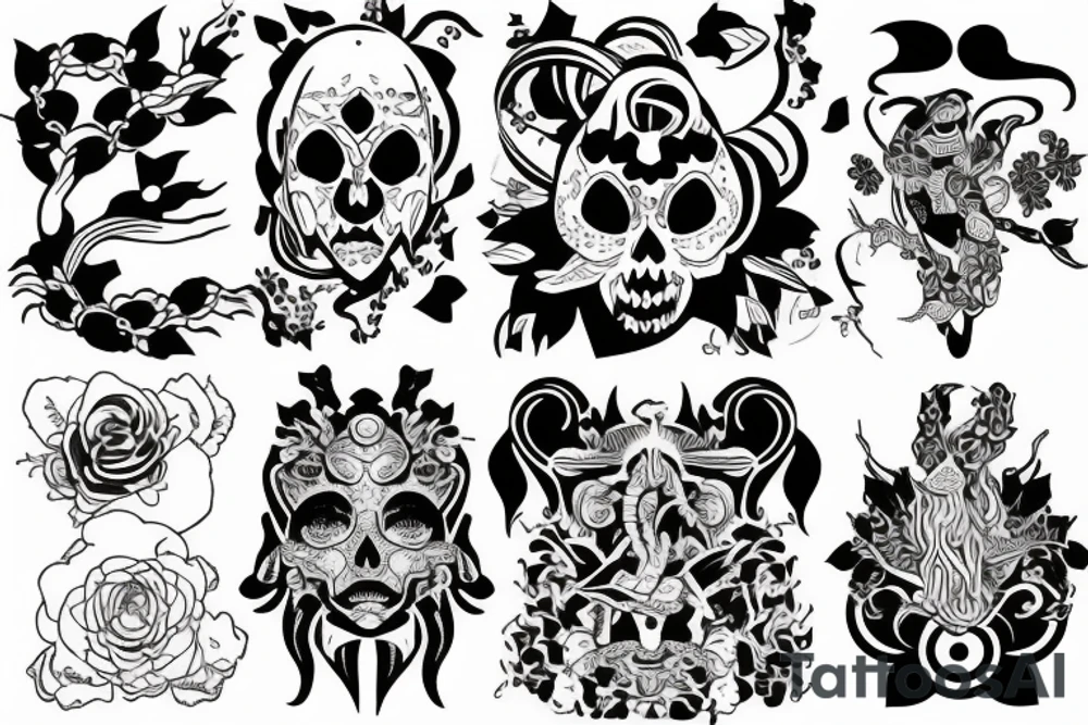 катана tattoo idea