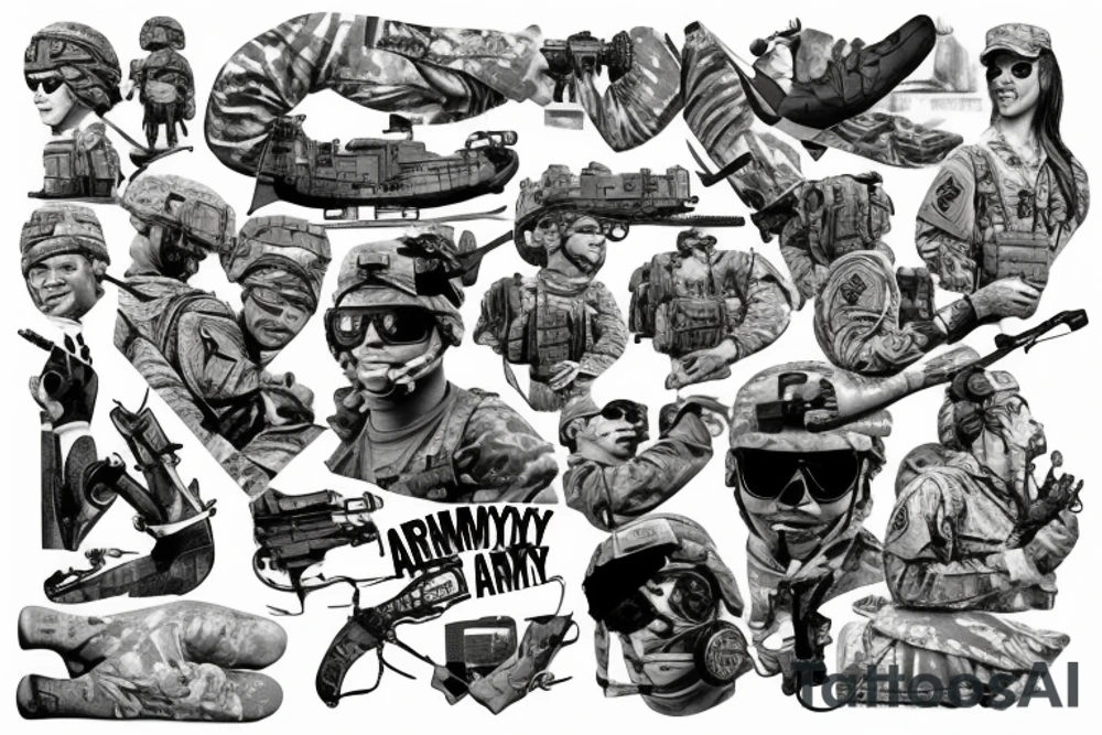 US ARMY tattoo idea