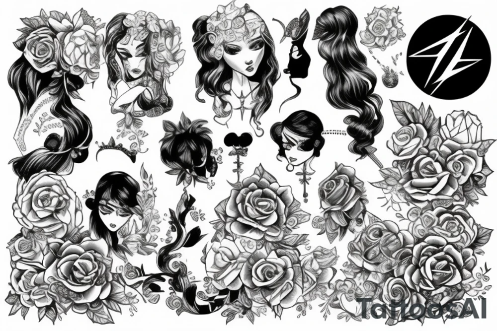for girl tattoo idea