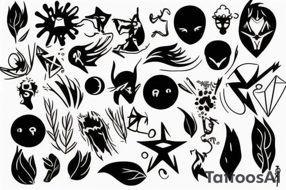 Minimalistic, small tattoo idea