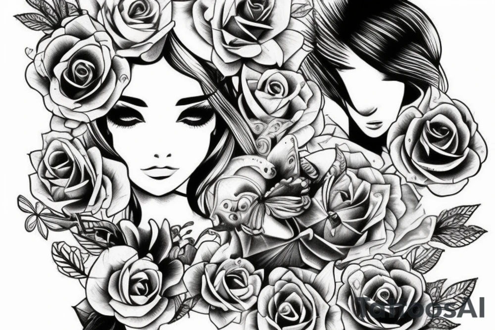 cuty lovely cool badass tattoo idea