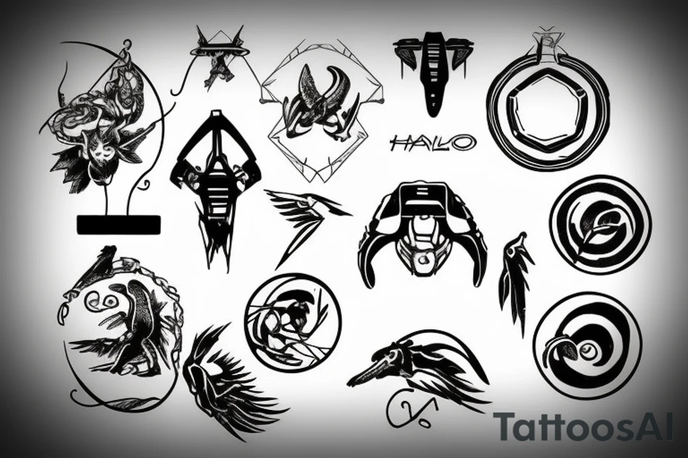 Halo 3 Tattoo tattoo idea