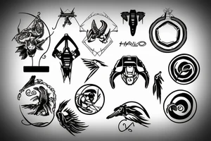 Halo 3 Tattoo tattoo idea