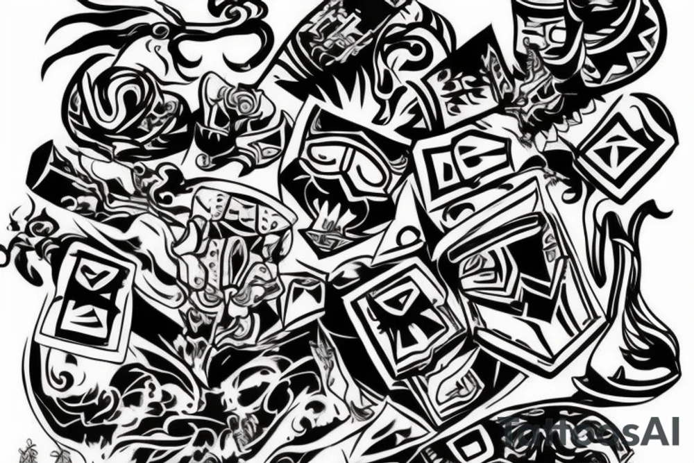 Video Games tattoo idea