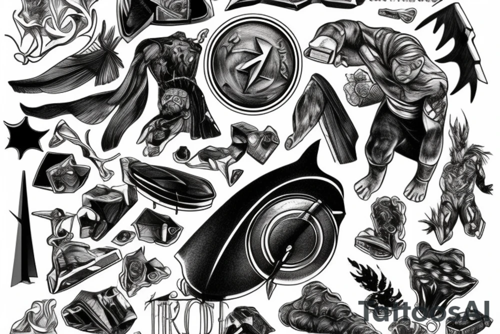 Thor énervée tattoo idea