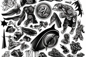 Thor énervée tattoo idea