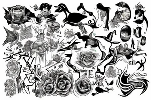 surrealism tattoo idea