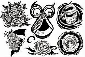 surrealism tattoo idea