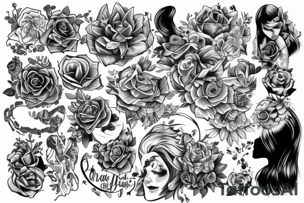women tattooes tattoo idea