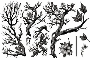 Branch tattoo idea