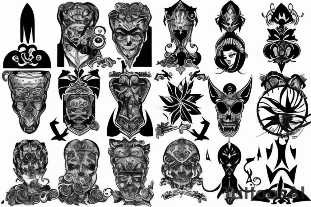 Neck tattoos tattoo idea