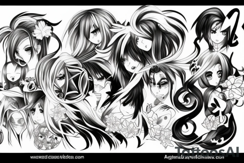 anime tattoo idea
