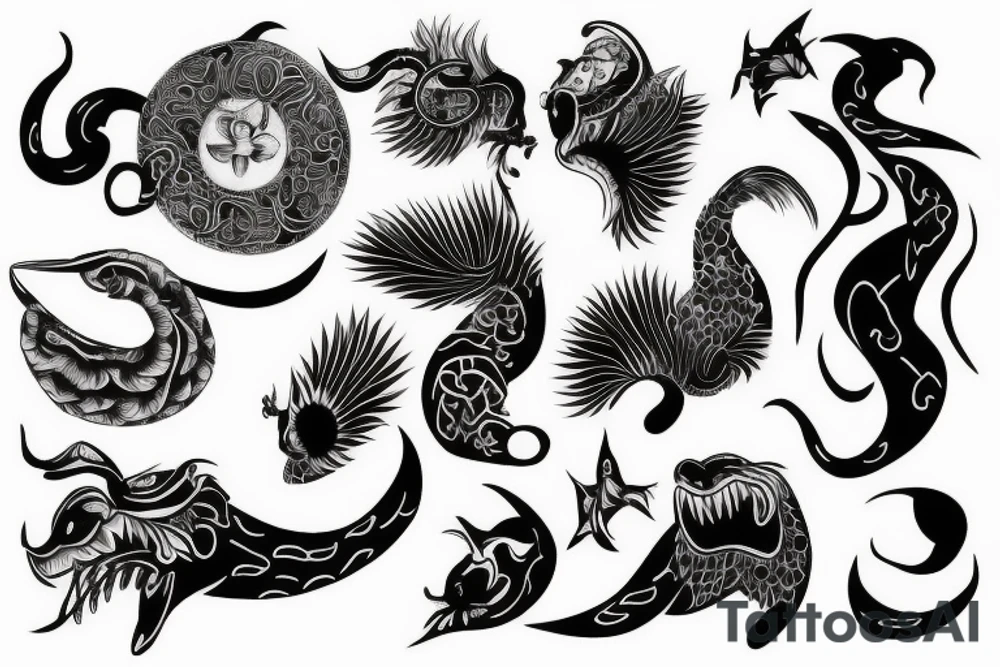 Oriental tattoo tattoo idea