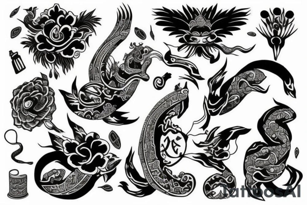 Oriental tattoo tattoo idea
