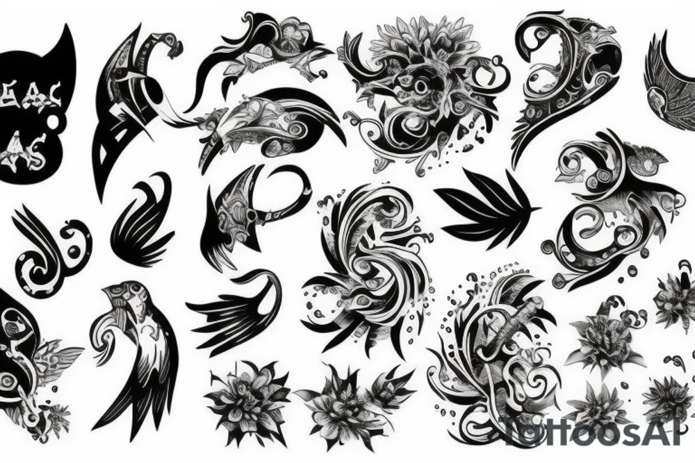 Oriented tattoo tattoo idea