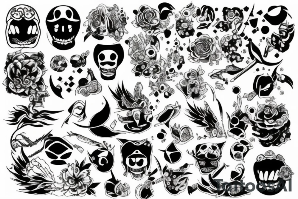 ace and jack tattoo idea