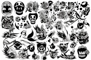 ace and jack tattoo idea