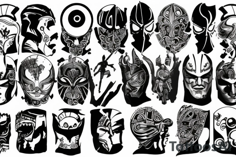 Spartan Man tattoo idea