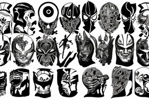 Spartan Man tattoo idea