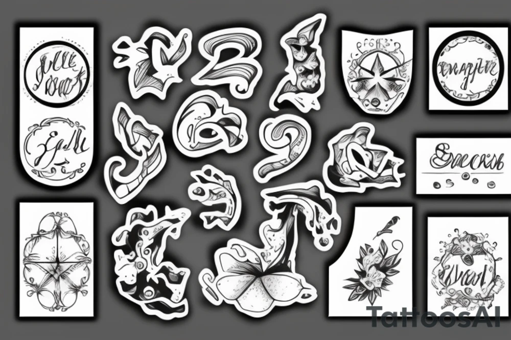 small signs tattoo idea