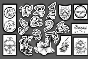 small signs tattoo idea