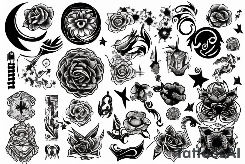 symbols tattoo idea