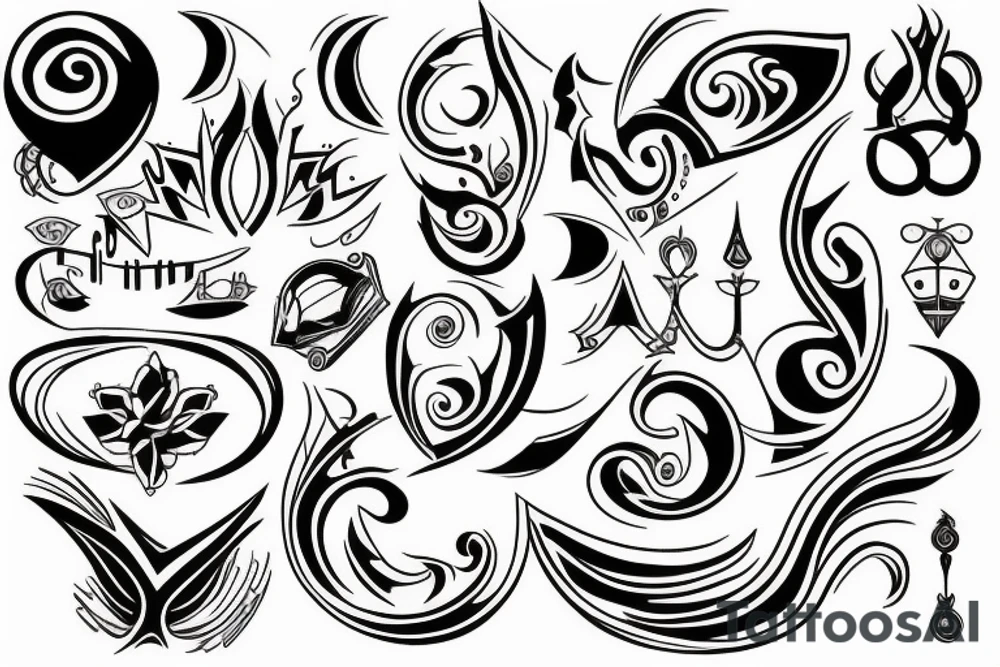 symbols tattoo idea