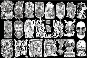 Jesus loves you tattoo idea