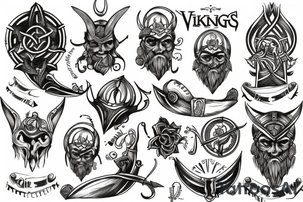 vikings tattoo idea