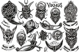 vikings tattoo idea