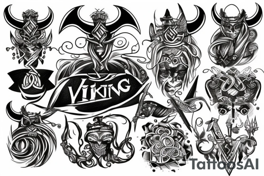 vikings tattoo idea