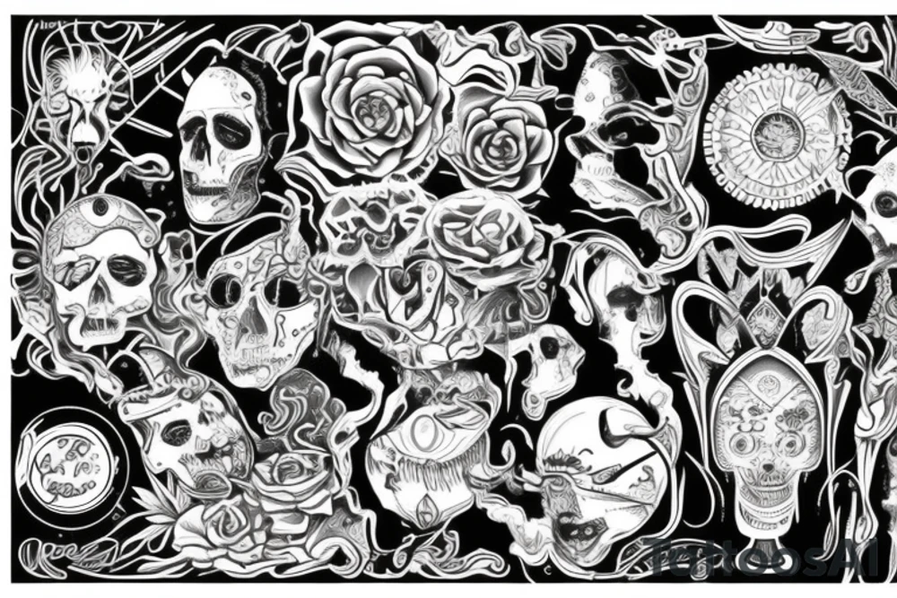 Терновый венок Исус любит тебя tattoo idea